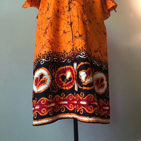 COPY - COPY - African print shift dress - Picture 3 of 6